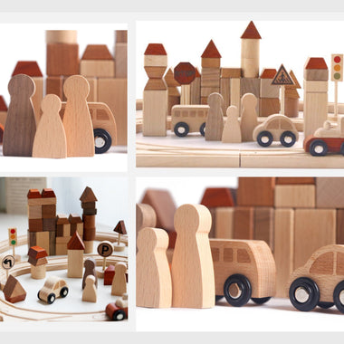 Circuit de Train Enfant Artisanal