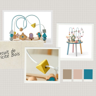 Circuit de Motricité Bois Bébé