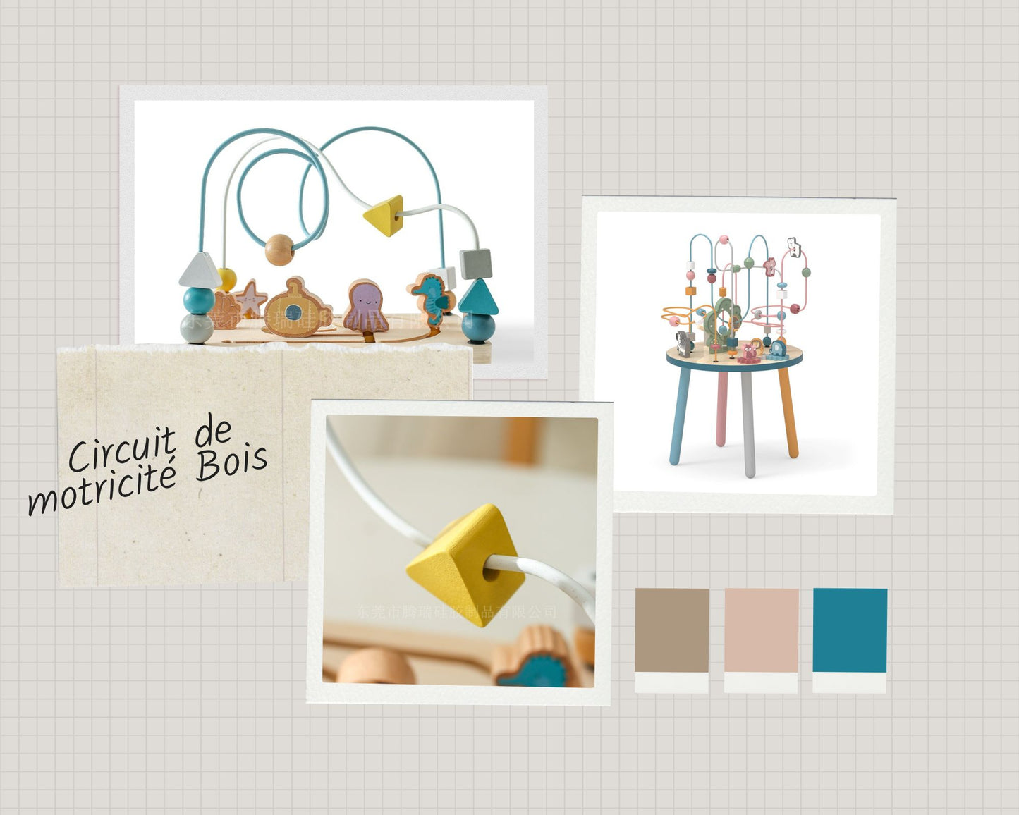 Circuit de Motricité Bois Bébé